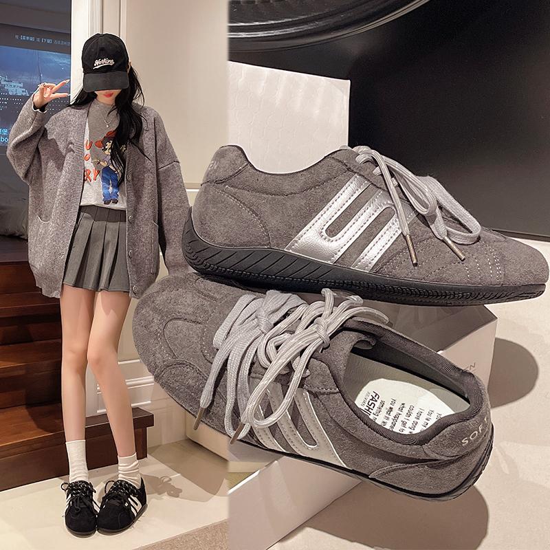 Fashion Retro German Training Shoes Women's 2025 Autumn New Small and Versatile Light Casual Sneakers