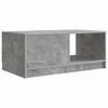 Coffee Table Concrete Grey 90 x 50 x 37 cm Engineered Wood