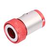 5Pcs Schraubendreher Magnetischen Ring Anti Slip Aluminium Legierung Zubehör(rot)
