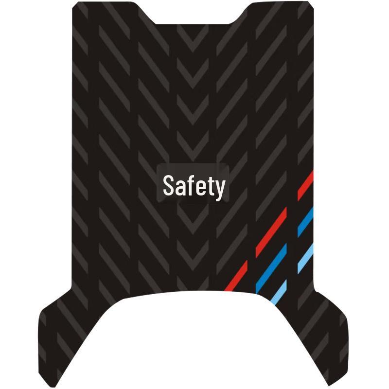 Luyuan ZEW Rubber Foot Mats - Waterproof, Sun-Protected, Dirt & Wear-Resistant Pedal Accessories