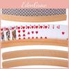 Minimalist Card Wooden Holder Long Arms Poker Card Games In Living Supplies Room