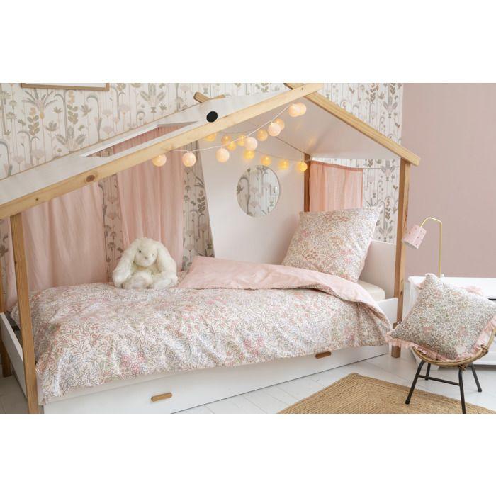 Parure de lit 220x240 cm en coton Pimprenelle