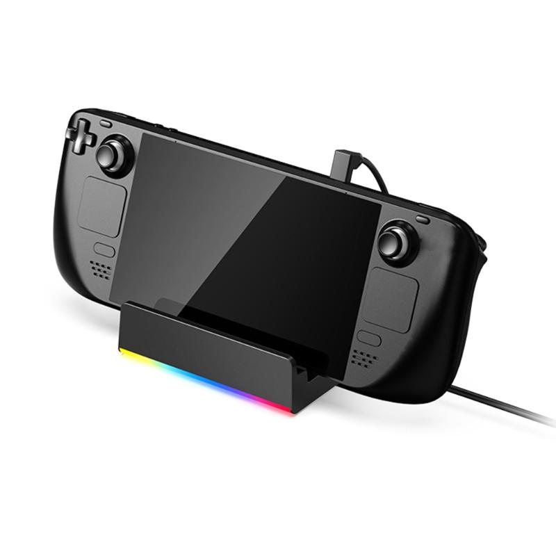 Game Hubs Docking Station Support 4K@120Hz USB 3.2 Multiple Port and Fast Charging for ROG X Game Console