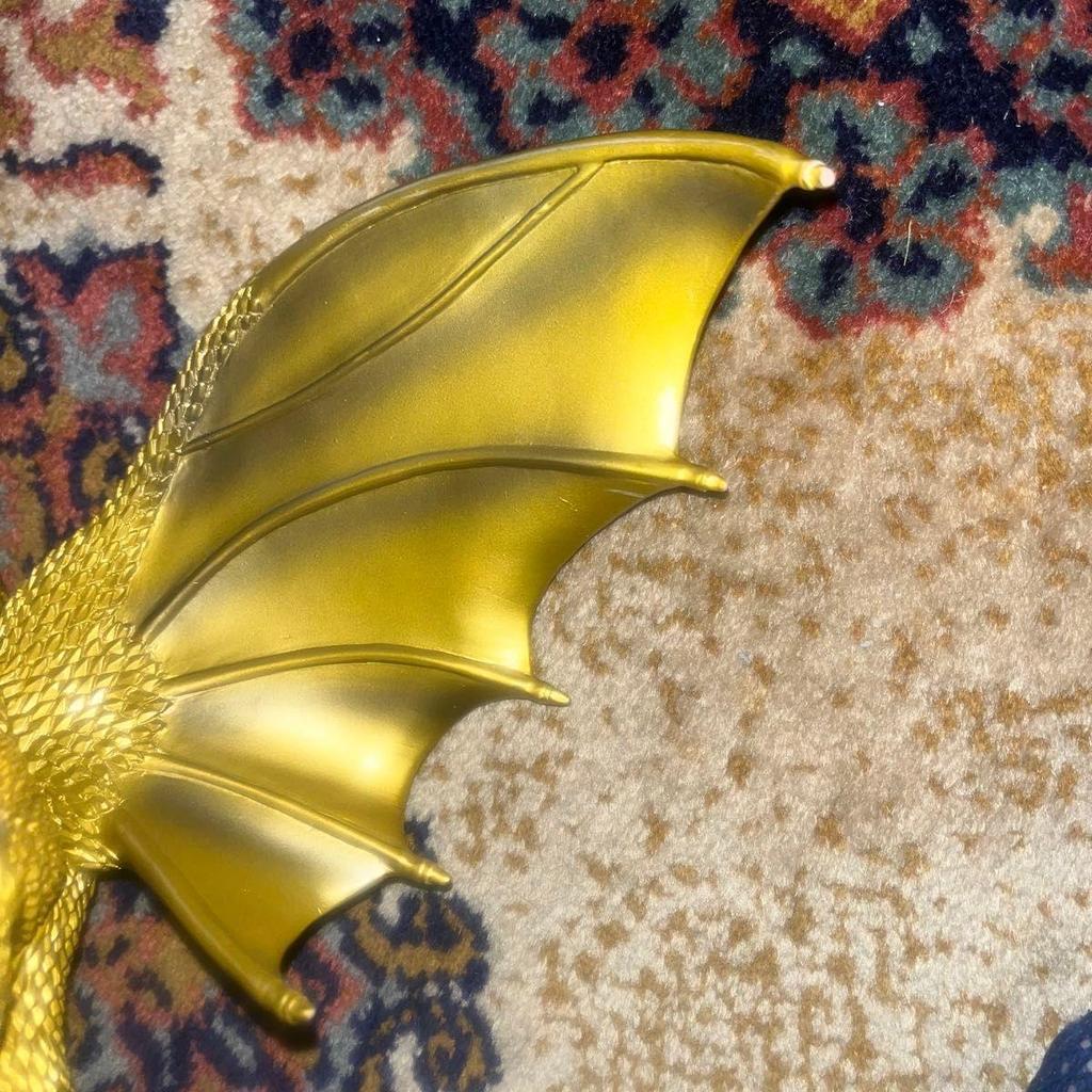 Used King Ghidorah Soft Vinyl 2001 Bandai original
