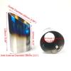 2x NEW STAINLESS STEEL EXHAUST TAIL REAR MUFFLER TIP PIPE for Mazda 6 2009 -2014 ATENZA 2013 2017 for Mazda CX-5 2013-2017