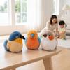 Fluffy Material Bird Plush Toy Colorful Design Stuffed Bird Doll  Interactive Toy