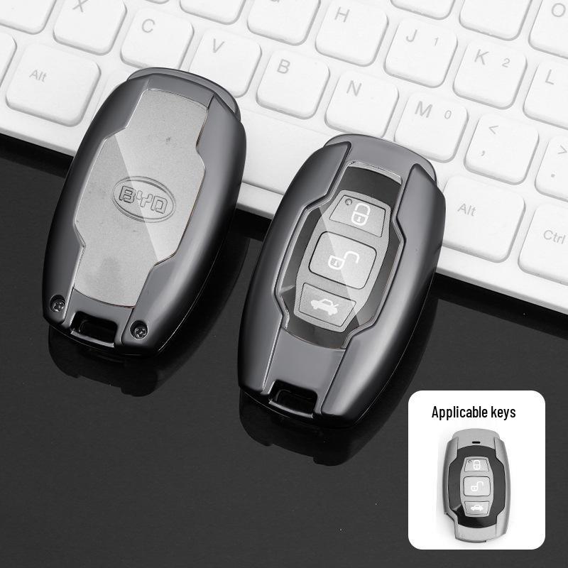 BYD 16-18rychlostní taška Rui Key: Kovové pouzdro Ochranný kryt pro Sirui, Tang, Song, G5, G6, E5 Staré modely