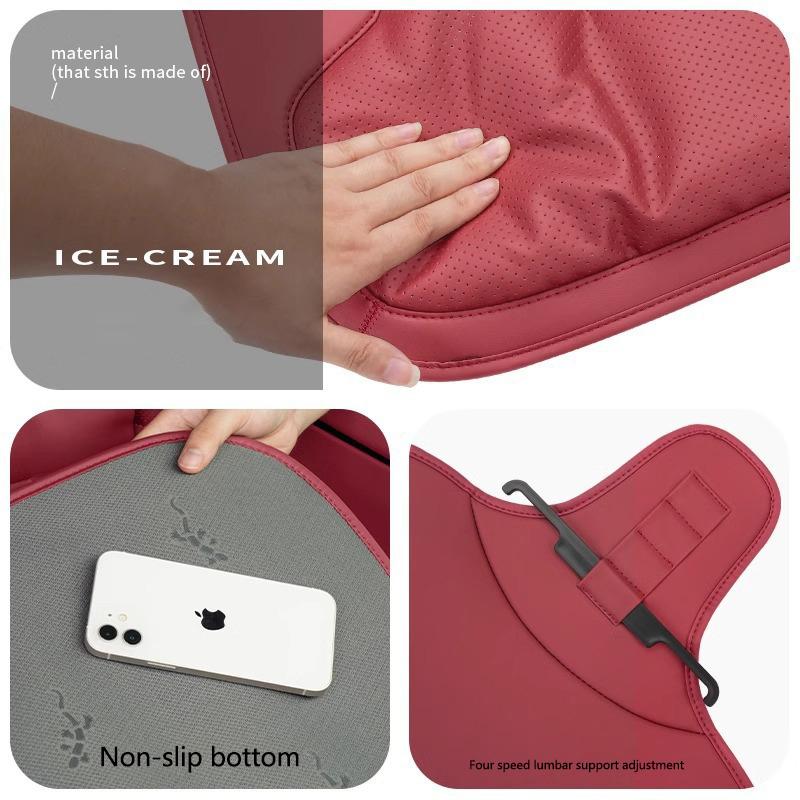 AQU3 Car Breathable Seat Plush Cushion Velvet Warm Pad Rear Seat Cover For Honda Civic Accord Fit City CRV Odyssey Pilot Jazz Insight