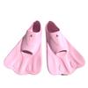 Silikon Schwimmflossen Freestyle Brustschwimmen Training Unisex Erwachsene Kinder Kurze Flosse Verstellbare Passform