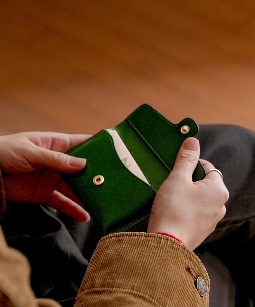 Graygray Mate Wallet Green
