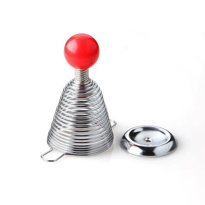 Kreativní kovový pružinový louskáček otevřený gadget ořechový artefakt z nerezové oceli louskáčky na ořechy otevřené profesionální nástroje na ořechy