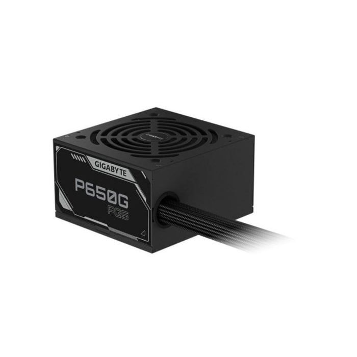 Fuente de Alimentación Gigabyte 650W 80 PLUS Gold Modelo P650G Enfriamiento Activo