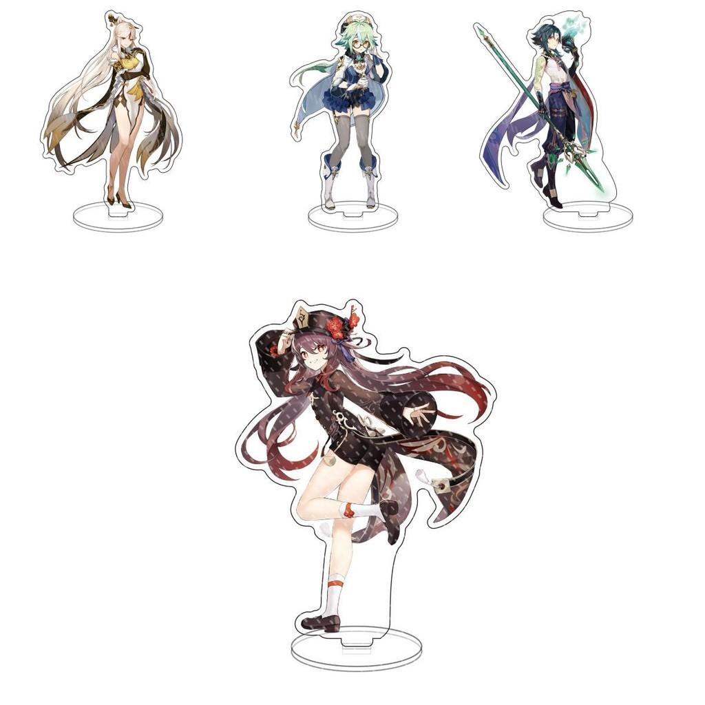 Genshin Impact Acrylic Figure Stand With Fine Craftsmanship Perfect For Any Room
