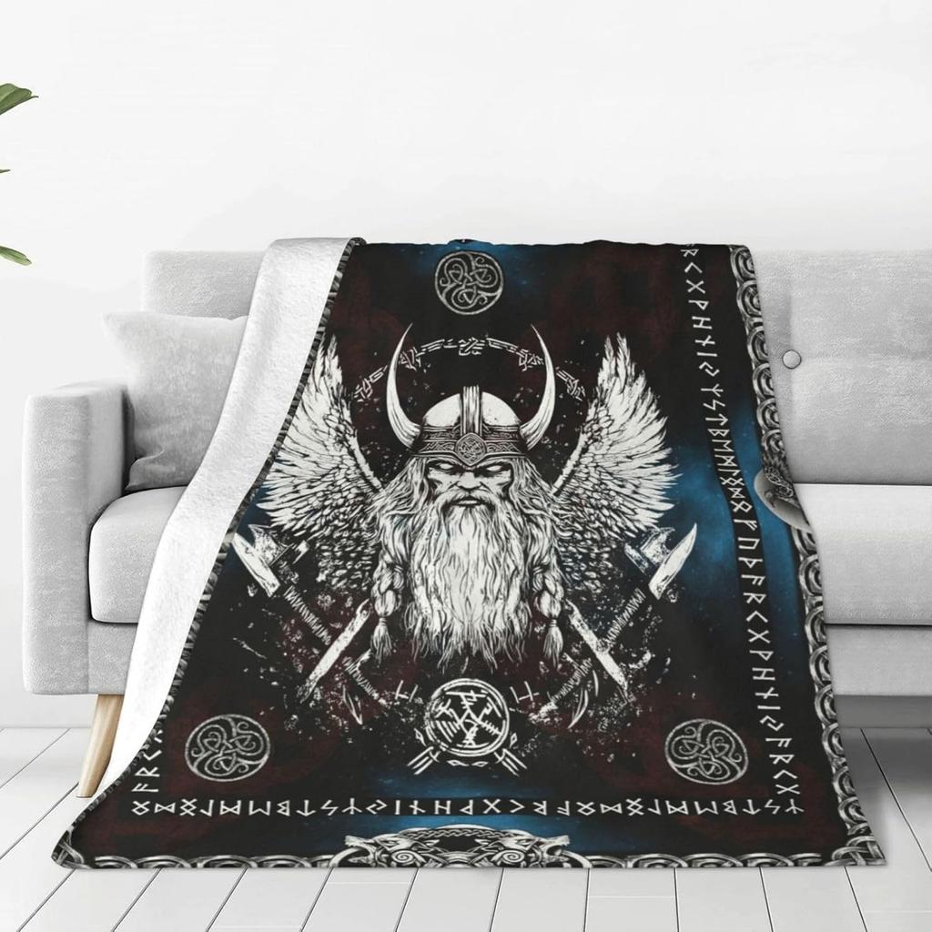 Cute Safari Animals Print Fleece Blanket Boho Nature Style Soft Warm Throw Interior Decoration Bedding Cover For Home50X60