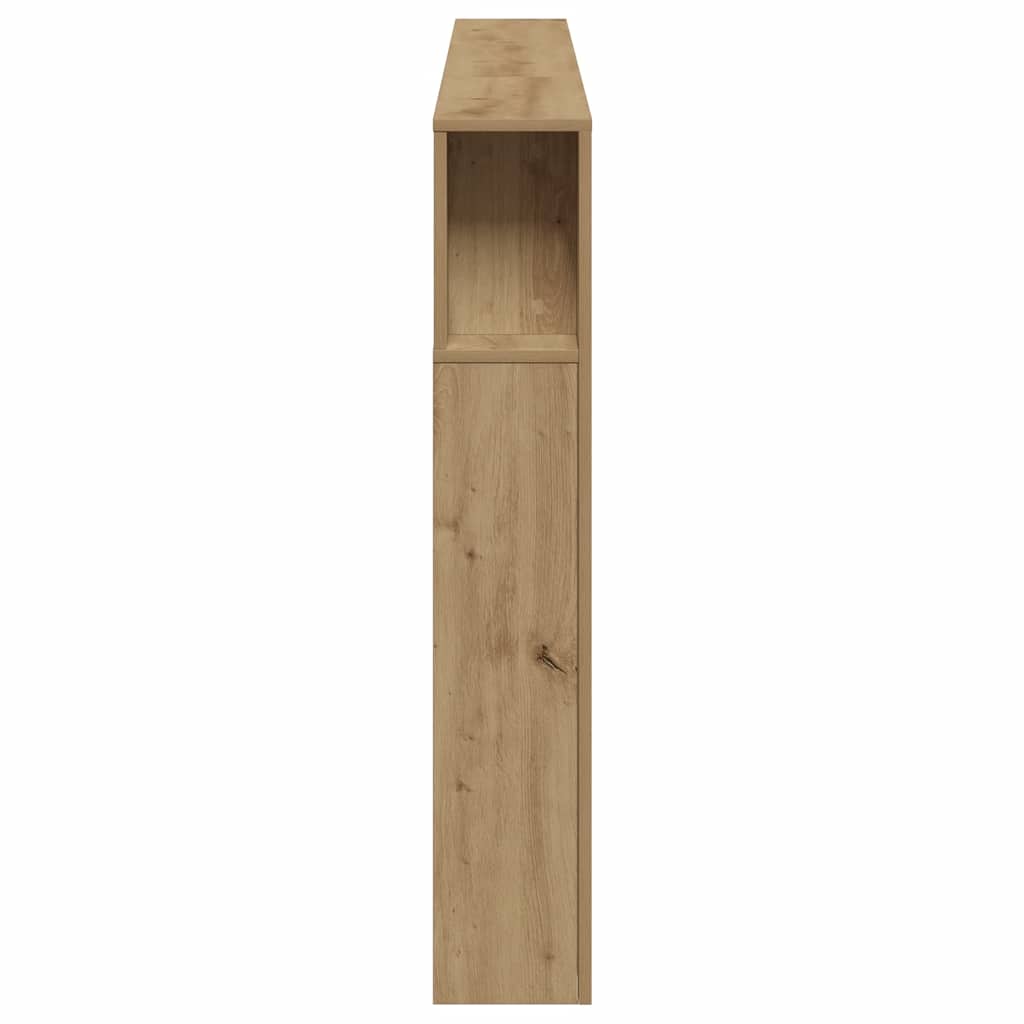 LED Headboard Artisan Oak 220 x 18.5 x 103.5 cm Particleboard