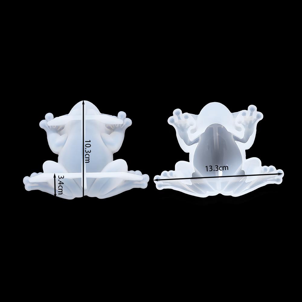 DIY Kristall Epoxidharz Form Frosch Eidechse Schnecke Kleintier Form Silikonformen Gießformen für DIY Epoxidharz Formen Handwerk