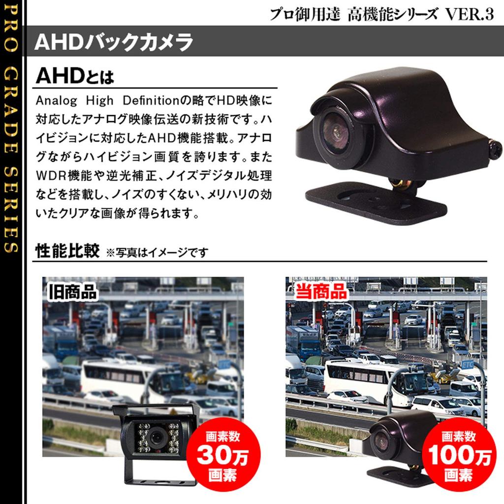 MAXWIN Backup Camera, Rear Camera, AHD, High Definition, 1 Megapixel, CMOS, WDR, AWB, Mirror Image, 4-Pin, 4P, SV3-CAM01