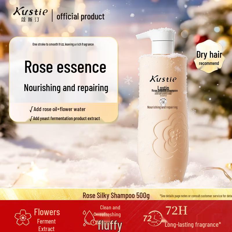 Kustie Rose Nourishing & Smoothing Amino Acid Shampoo