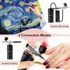 Airbrush with Compressor Airbrush Paint Mini Spray Gun for Painting Modeling Craft Portable Wireless Airbrush Painting Spray Gun