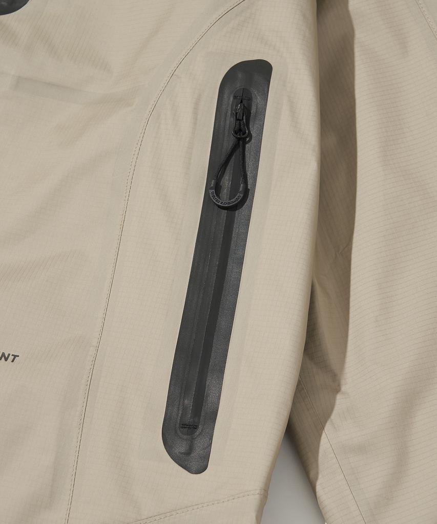 Welter Experiment 3Layer Slit Reflective Hard Shell Jacket_Cream_Wol064