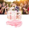50 Set Wedding Favor Boxes Floral Pattern Retro   Sy Assemble   Boxes Party Favors with Rope   Gift Box