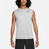 Nike Printed Round Neck Sleeveless Fitted Vest Men Tops Gray DX0992-063