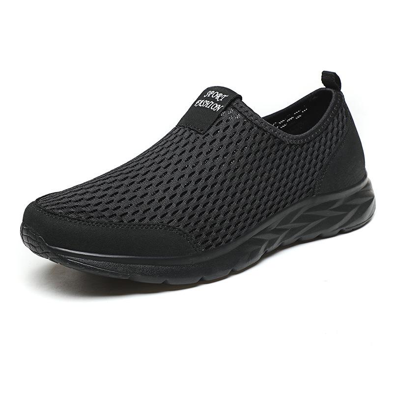 Summer Gen Mesh Casual Slip-On Plus Size Men's Sports Shoes