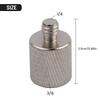 Adattatore Clip per Asta Microfono 5/8 Maschio a 3/8 1/4 Femmina