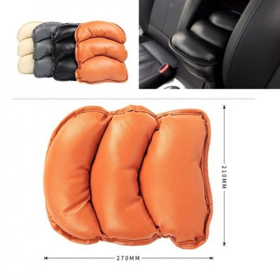 Universal Car Armrest Pad Cover Auto Center Console Box PU Leather Cushion Mat
