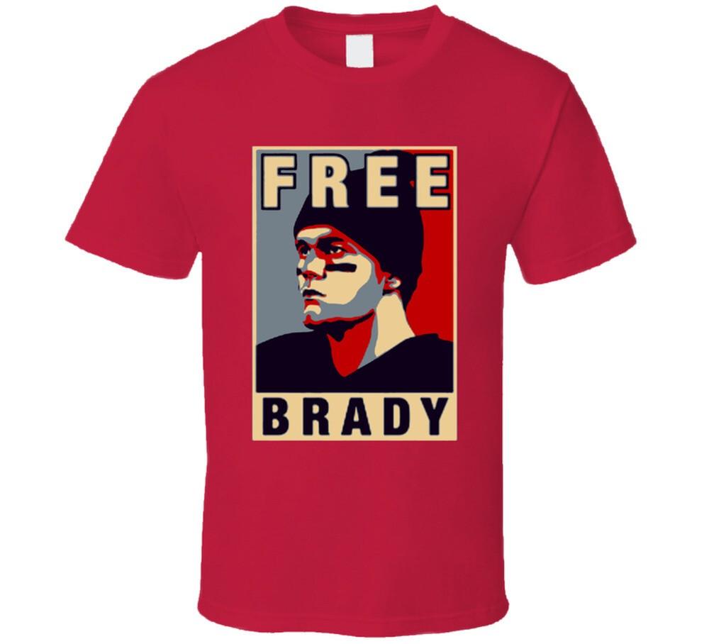 Free Brady Patriots Football Twitter T Shirt