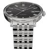 Longines Men's ELEGANT Automatic Watch, Water Resistant to 3 ATM, Sapphire Crystal, Gray Dial, Stainless Steel, L4.911.4.71.6, Silver