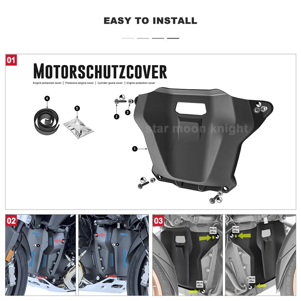 Motor Protection Cover For BMW R1300GS R 1300GS Adventure 2024-Motorcycle Accessories Engine Protect Guard