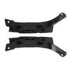 1 Pair Bumper Bracket 51117116667 Strong Strength Scratch Resistant Black Fit For X5 2004‑2006
