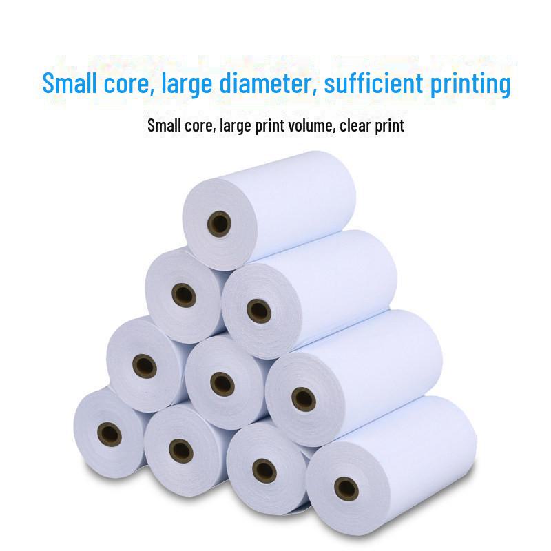 44×30mm White Pin-Type Scale Printing Paper, Double Offset