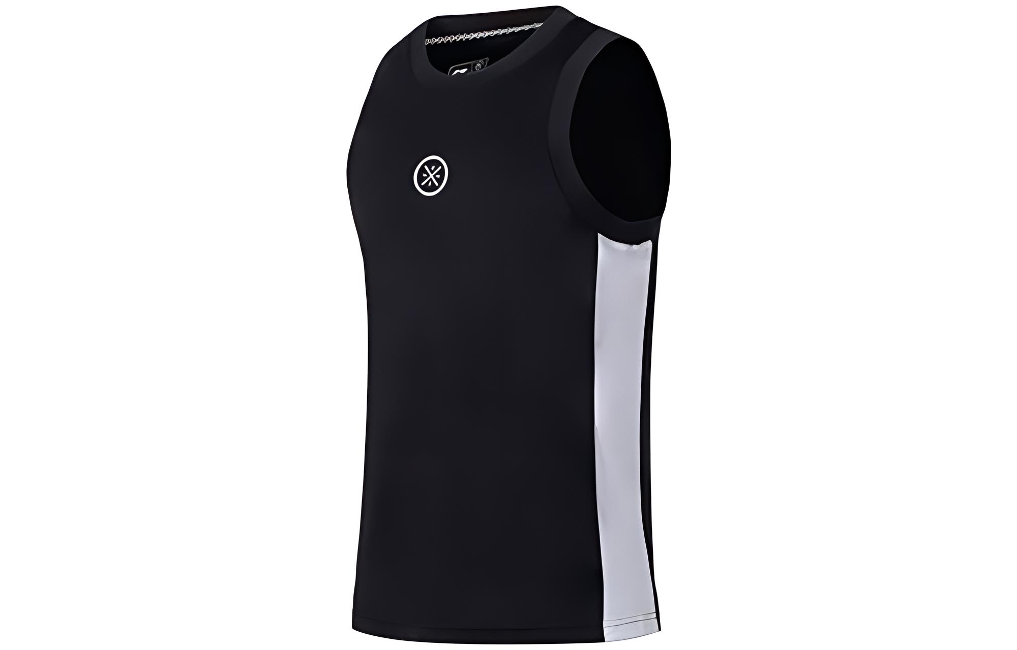 Li Ning Basketball Jersey Men s Black AAYS041-5 S