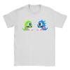 8-Bit Bubble Bobble Dragons Men's T Shirts Fun Tee Shirt Short Sleeve O Neck T-Shirt 100% Cotton Party Tops
