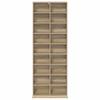 CD Shelf Sonoma Oak 65 X 23.5 X 175 Cm Engineered Wood