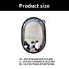 Plush Doll Storage Bag Keychain Dustproof PVC Toy Pouch Keyring for Key Collection Creative Women Backpack Accessory