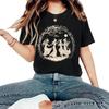 Women's Summer New Fashion Short-sleeved Halloween Printing Trend T-shirt Tops