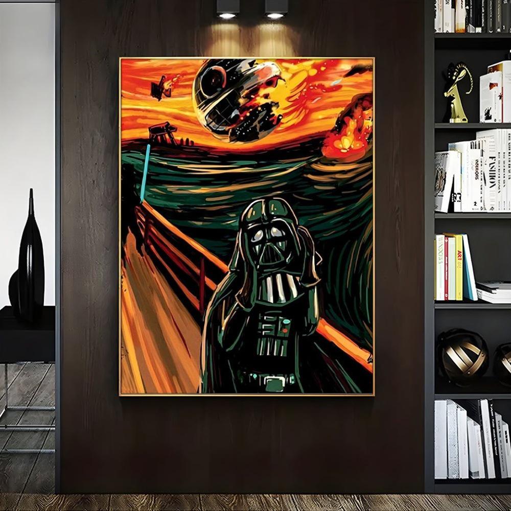 

Planet Art Poster for Classroom, Office, Living Room, Bedroom - Easter & St. Patrick s Day Theme 30x40cm Canvas