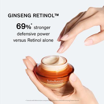 Crème Réparatrice Concentrée au Ginseng Riche 10ml Crème Coréenne Anti-âge