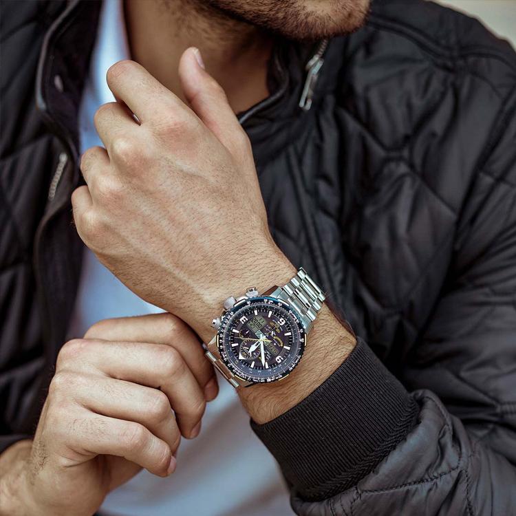 Citizen Kolekce Sky Eagle Hodinky s quartzovým strojkem Pánské hodinky Modrý ciferník JY8088 83L JY8088-83L