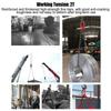 Crane Hook G80 Slip Hook Safty Lock Slip Hook Safty Lock Eye‑Type Self‑Locking Rotation Lifting Rigging Towing Hooks G80 2T