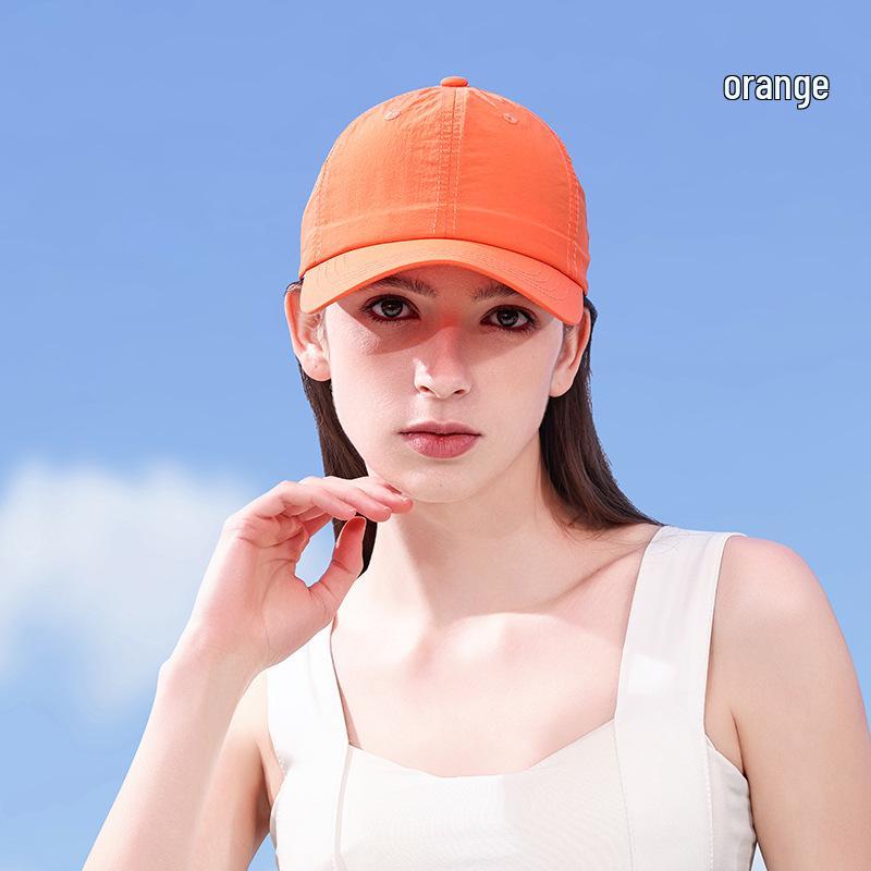 

Быстросохнущая дышащая сетчатая бейсболка: Летняя защита от солнца, настраиваемый однотонный цвет. One Size (56cm-58cm)