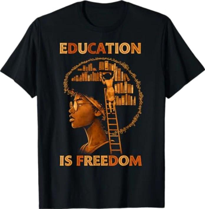Black History Month Black Leaders African American Teachers T-Shirt XL