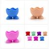 Silicone Egg Cups 3pcs | Multi-Color Soft Silicone Egg Holders for Kitchen Use | Durable, Flexible & Non-Slip Design | Ideal for Boiled Eggs