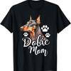Dobie Mom Doberman Pinscher Dog Trainer Pet Canine Lover T Shirt