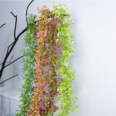 Künstliche grüne Pflanzensimulation voller Sternreben, für Zuhause, Deckenhängepflanzen, Hochzeitsfeier, Rebe, Dekoration