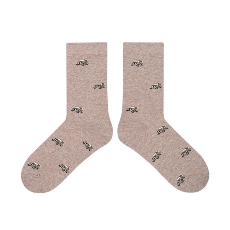 STUDIO SOCKSTOP Vintage Car Beige