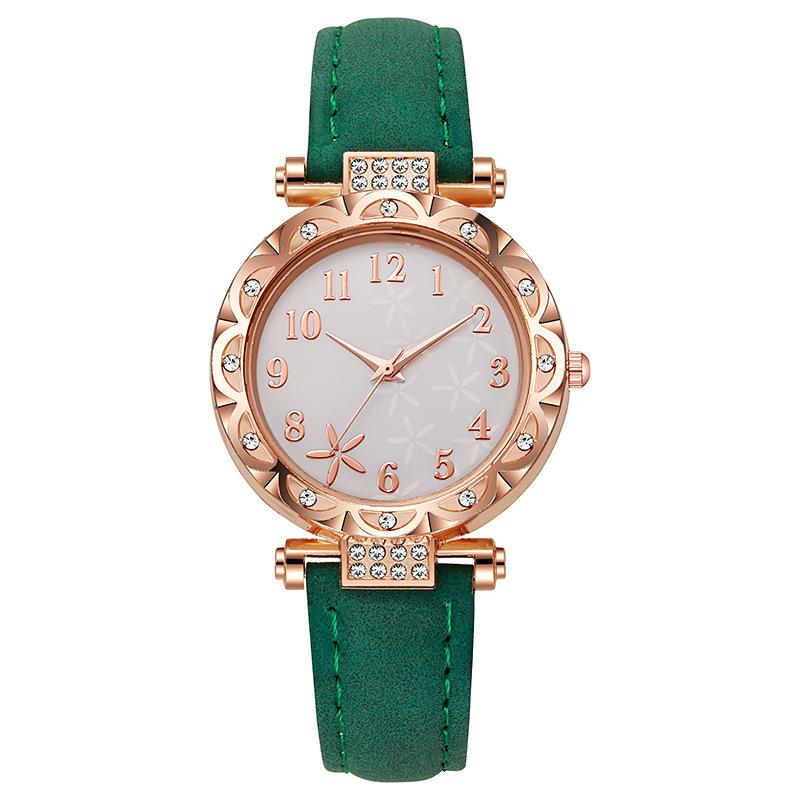 Ladies Student Simple Fashion Trend Waterproof Casual Atmosphere Quartz Women'S Watch